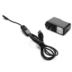 Adapter Power Supply 110-220VAC TO 5VDC 2.5A Micro USB มีสวิตช์